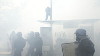 Pension anger sees violent protests in France amid May Day rallies across world
