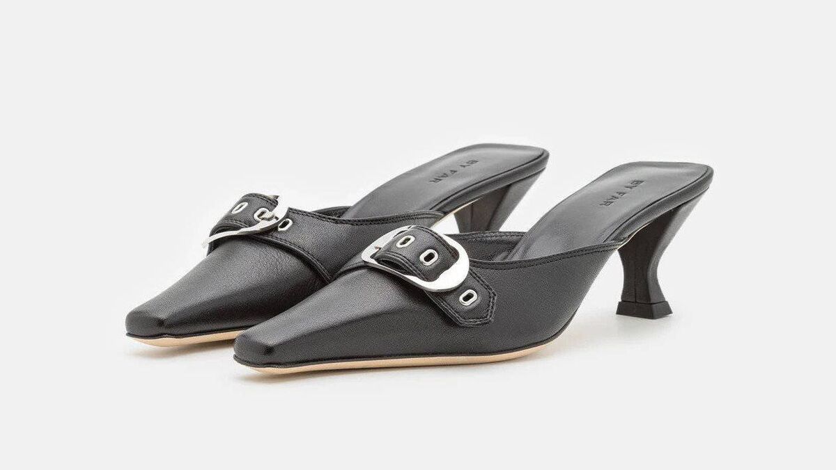 Black Mules, €380, By Far at Zalando