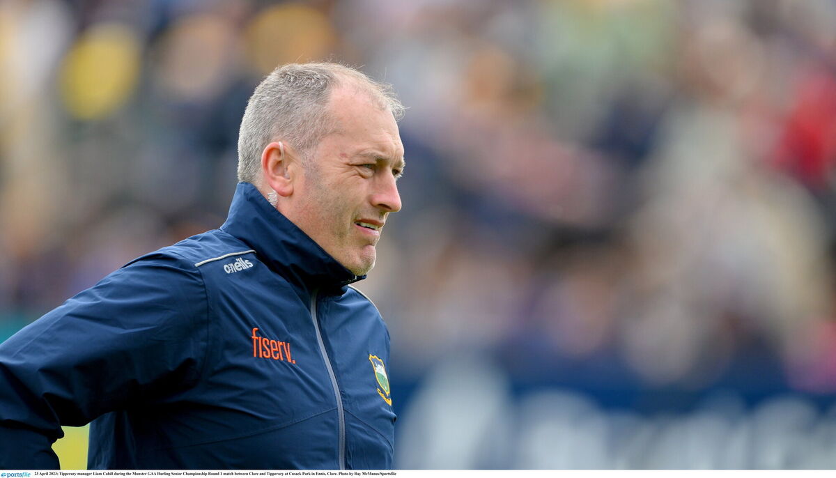 Tipperary manager Liam Cahill. Picture: McManus/Sportsfile Tipperary manager Liam Cahill. Picture: McManus/Sportsfile