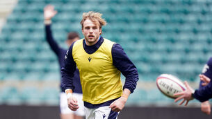 <p>MAJOR DOUBT: Jonny Gray is a major doubt for the Rugby World Cup in September after dislocating his kneecap. Pic: Adam Davy/PA</p>