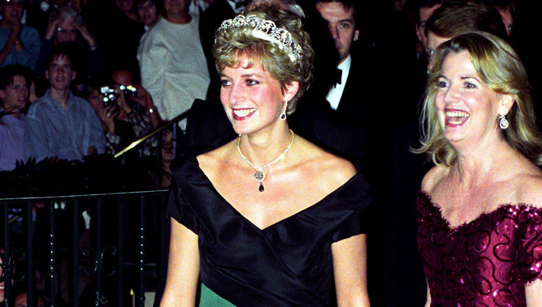 Three of Princess Diana's iconic gowns go on display in Ireland ahead of Charles' coronation