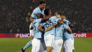 Double for John Stones as Pep’s sensational City run riot in Rotterdam victory