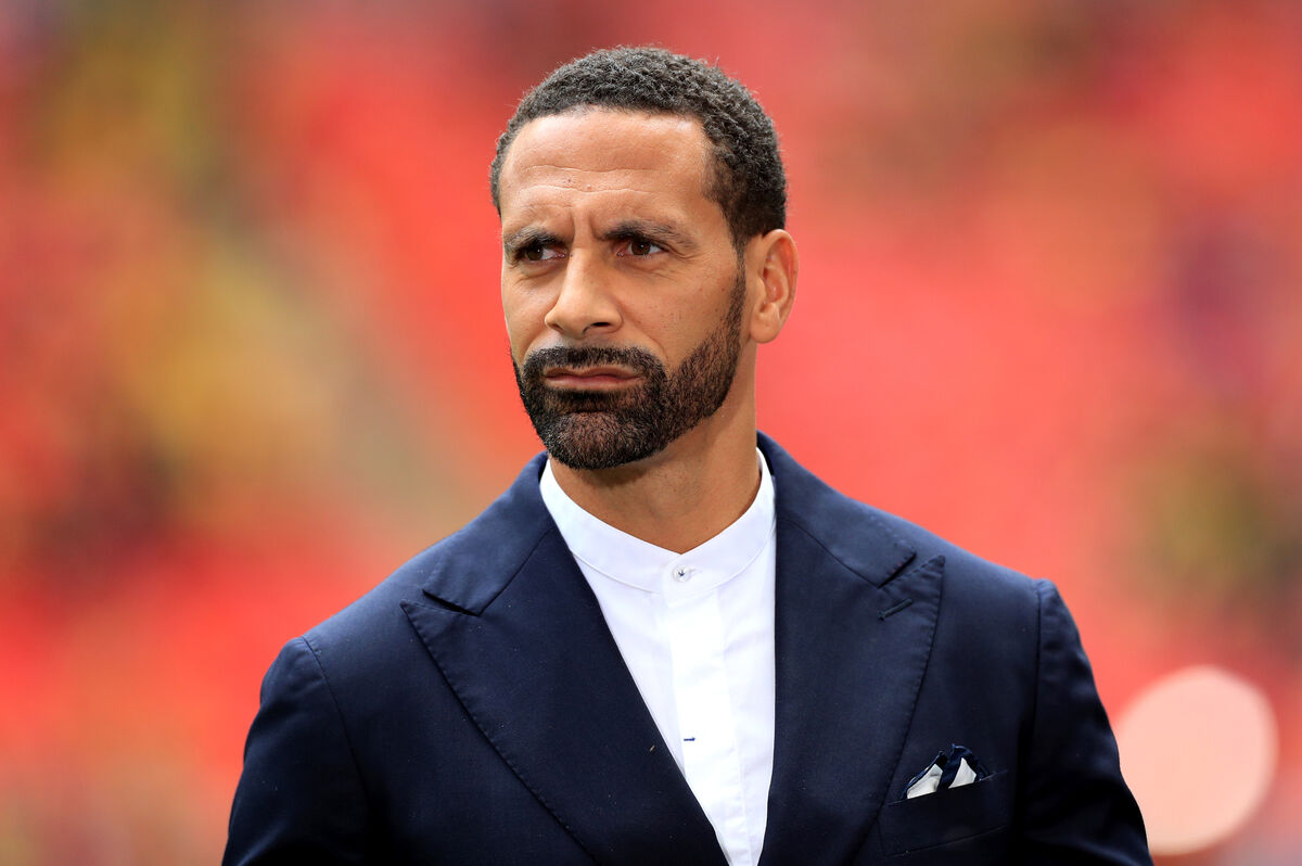 INDUCTED: Rio Ferdinand. Pic: PA