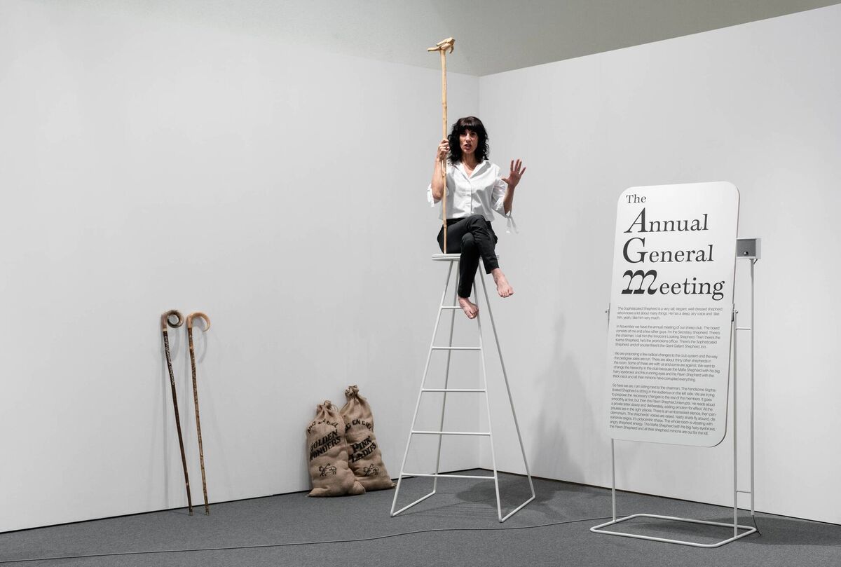 Orla Barry's 'Spin Spin Scheherazade' at Cork Midsummer Festival, 2023. Orla Barry's 'Spin Spin Scheherazade' at Cork Midsummer Festival, 2023.