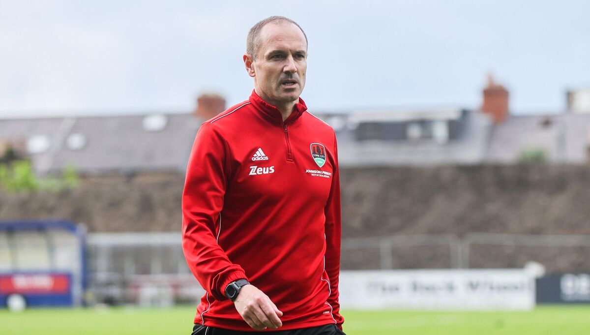 Cork City manager Colin Healy after the loss to Bohemians. Picture: ©INPHO/Tom Maher