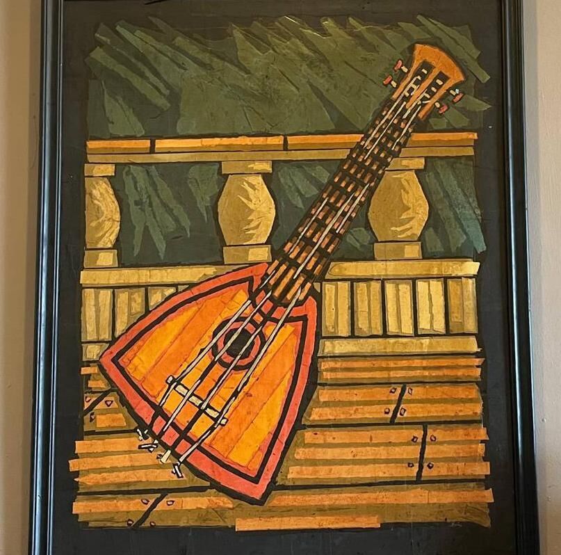 Graham Knuttel mandolin collage