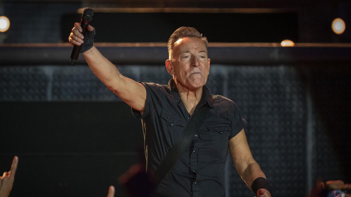Bruce Springsteen and the E Street Band kicked off the European leg of their tour with two house-rocking nights at the Olympic Stadium in Barcelona last week. Picture: Emilio Morenatti/AP
