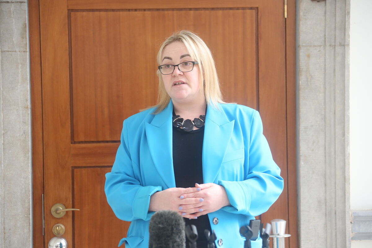 Sinn Féin education spokeswoman Sorca Clarke raised the level of school expulsions with Education Minister Norma Foley via parliamentary question. File picture: Gareth Chaney/Collins