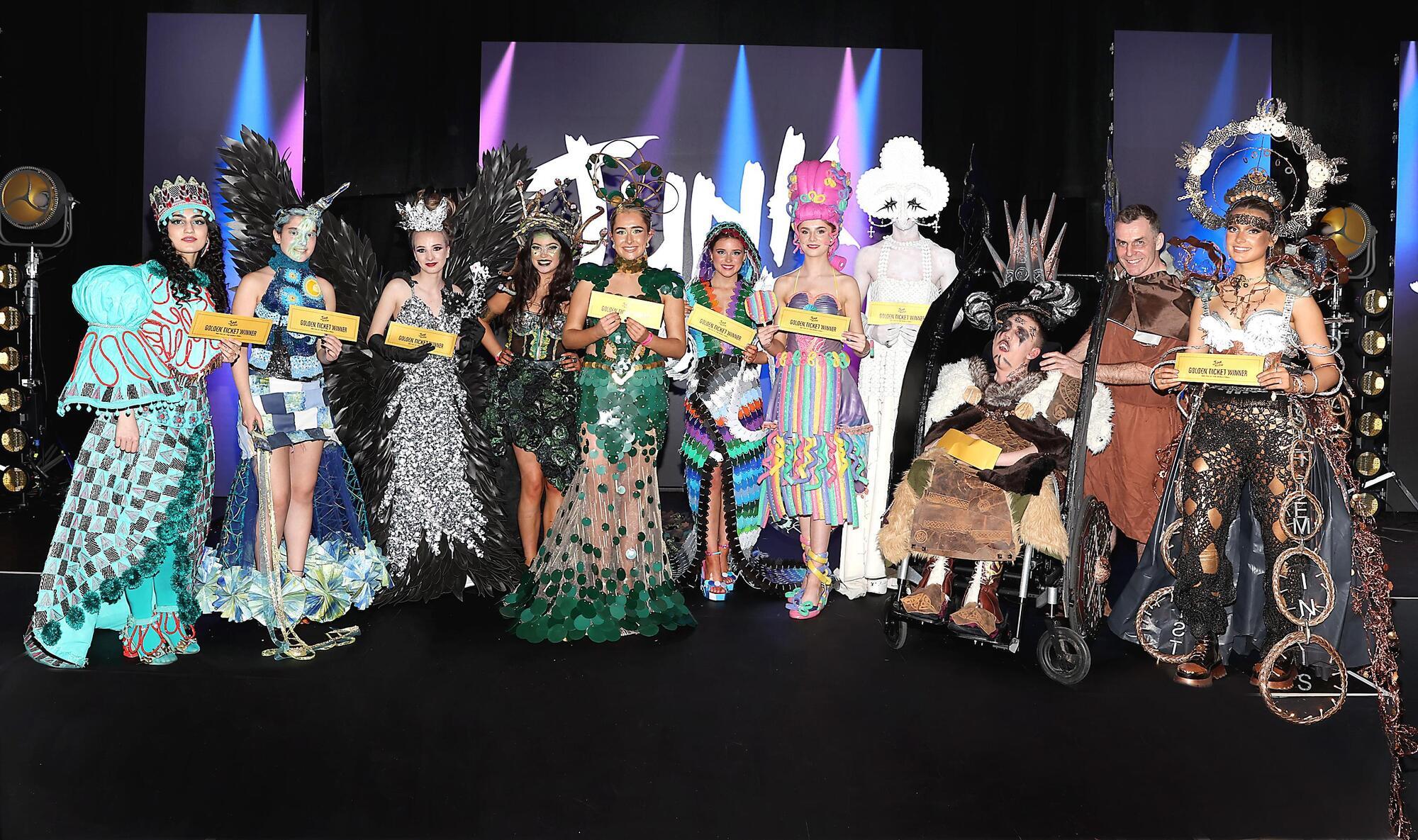 Upcoming designers with eye for winning style in old junk