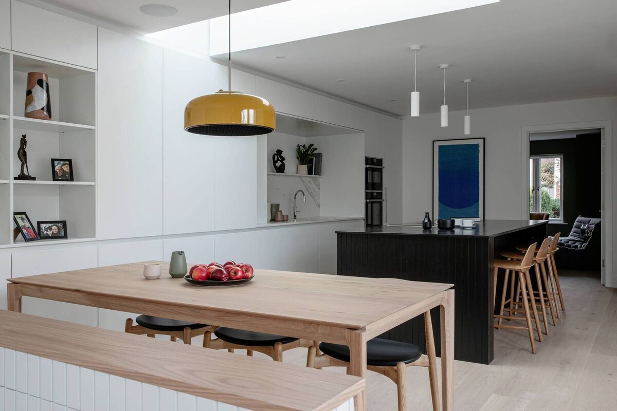 The Castleknock house Dermot Bannon worked on in RTE's Room to Improve, broadcast in January 2023. Picture: Ruth Maria Murphy The Castleknock house Dermot Bannon worked on in RTE's Room to Improve, broadcast in January 2023. Picture: Ruth Maria Murphy