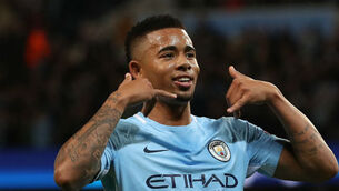 Sterling and Jesus send super Man City racing clear