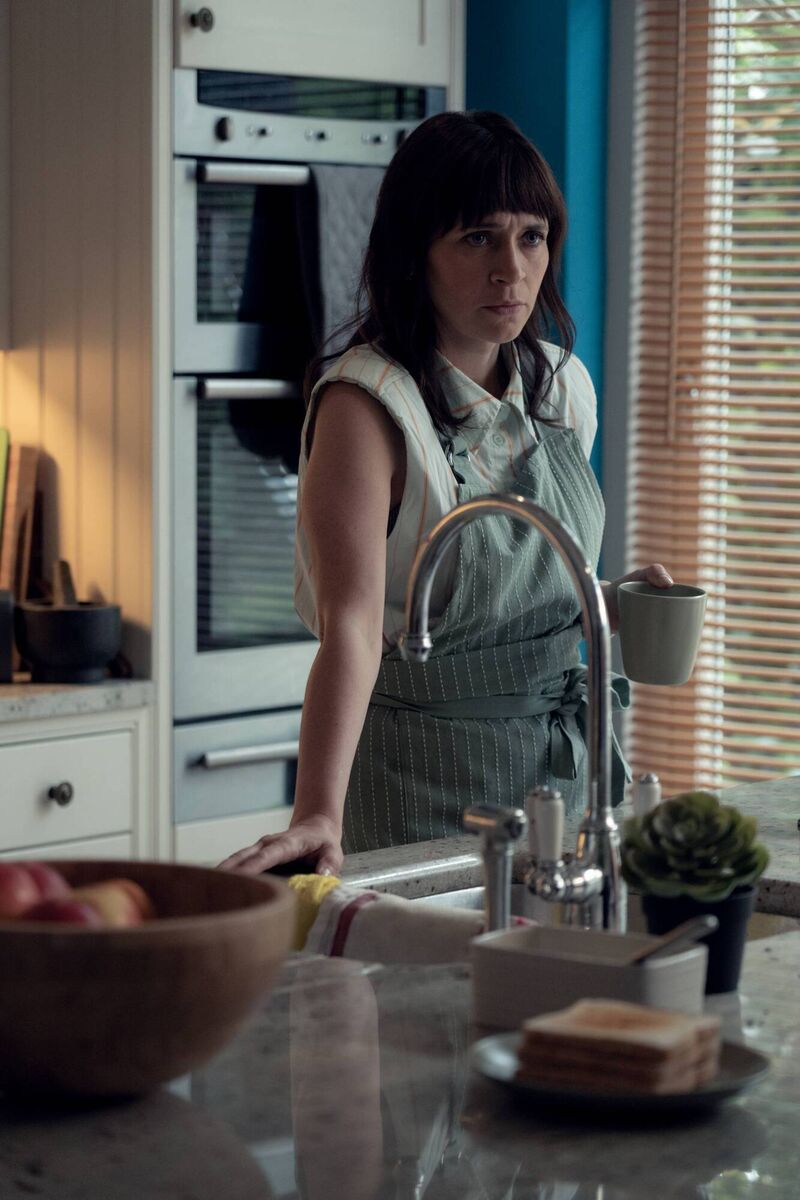 Charlene McKenna as Shelly Mohan in Clean Sweep. Pic: Deirdre Brennan. Charlene McKenna as Shelly Mohan in Clean Sweep. Pic: Deirdre Brennan.