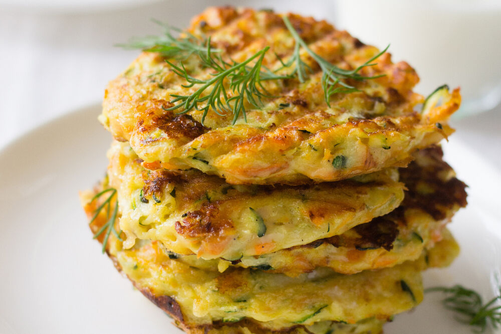 Courgette Fritters