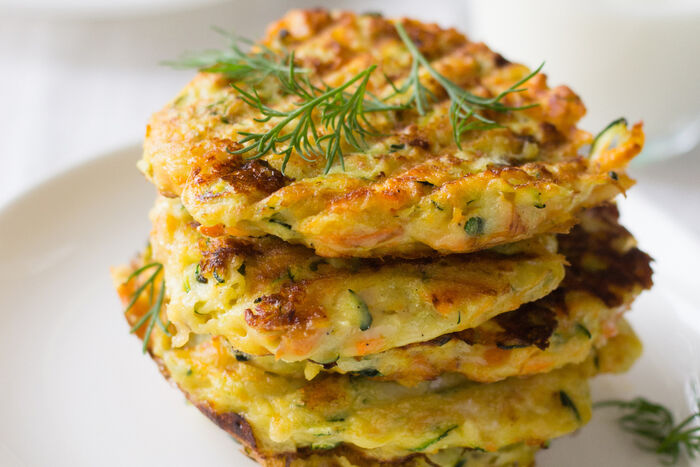 Courgette Fritters