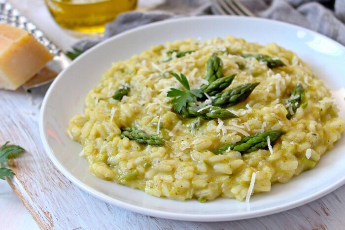 Ballymaloe Asparagus Risotto