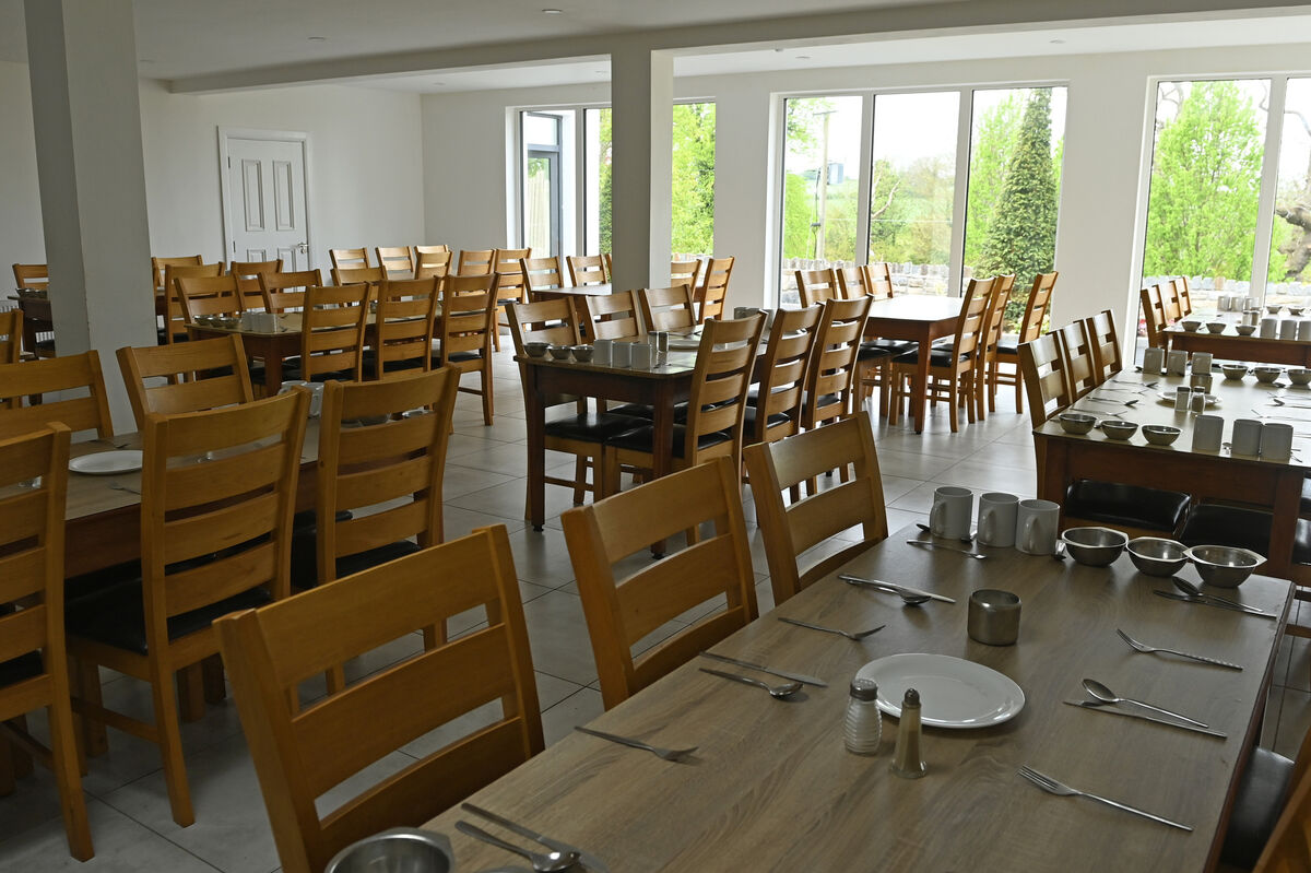 One of the dining rooms at Cuan Mhuire in Bruree. Picture: Eddie O'Hare