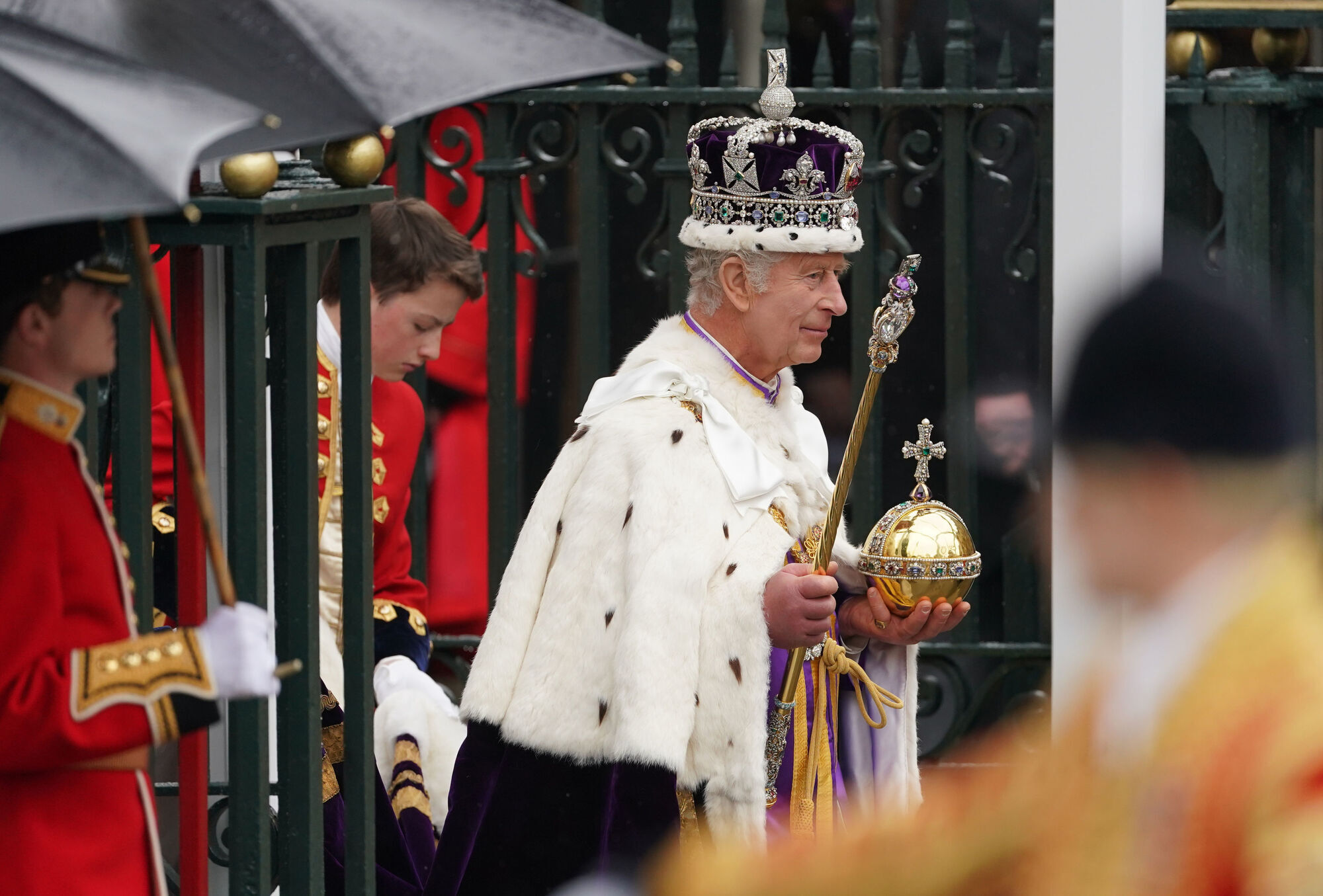 Britain's King Charles III crowned in London with President Higgins, Taoiseach in attendance