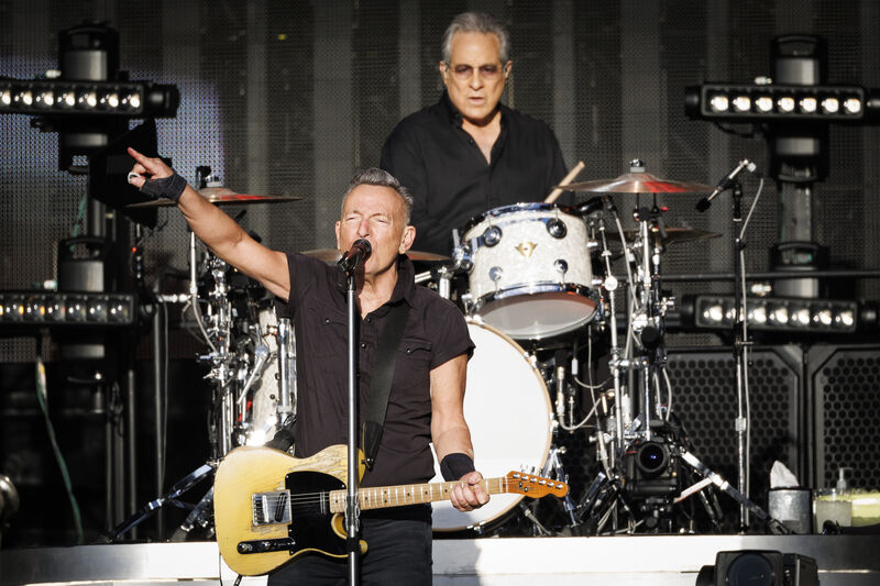 Bruce Springsteen & the E Street Band performing at the RDS in Dublin. Picture: Andres Poveda Bruce Springsteen & the E Street Band performing at the RDS in Dublin. Picture: Andres Poveda