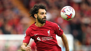 Liverpool’s Mohamed Salah is after more records (Mike Egerton/PA)