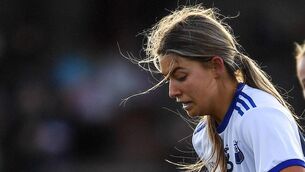 <p>Lauren McGregor of Waterford opened the scoring with a goal</p>