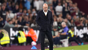 <p>Erik ten Hag has backed his goalkeeper David De Gea (Adam Davy/PA)</p>