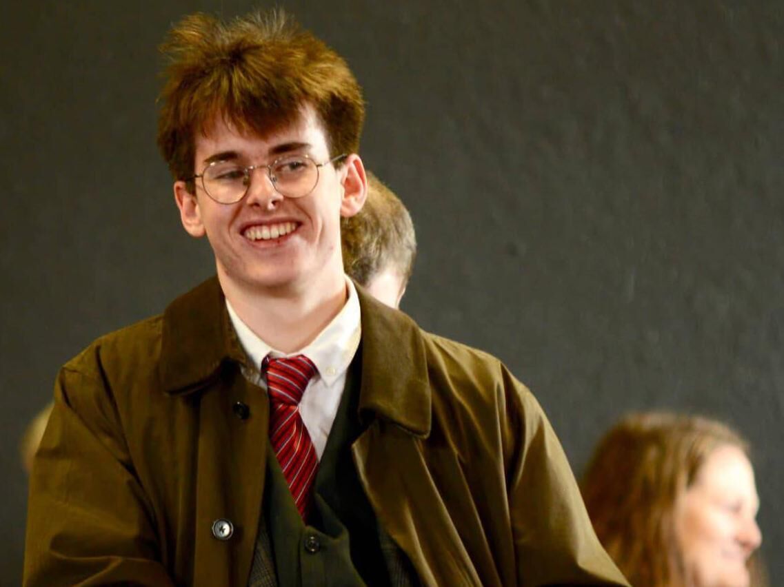 Jamie Ó Duinn in a scene from An Tuairín Dubh.