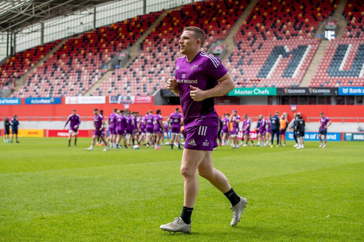 ON THE WAY BACK: Munster wing Andrew Conway Pic: Morgan Treacy, Inpho