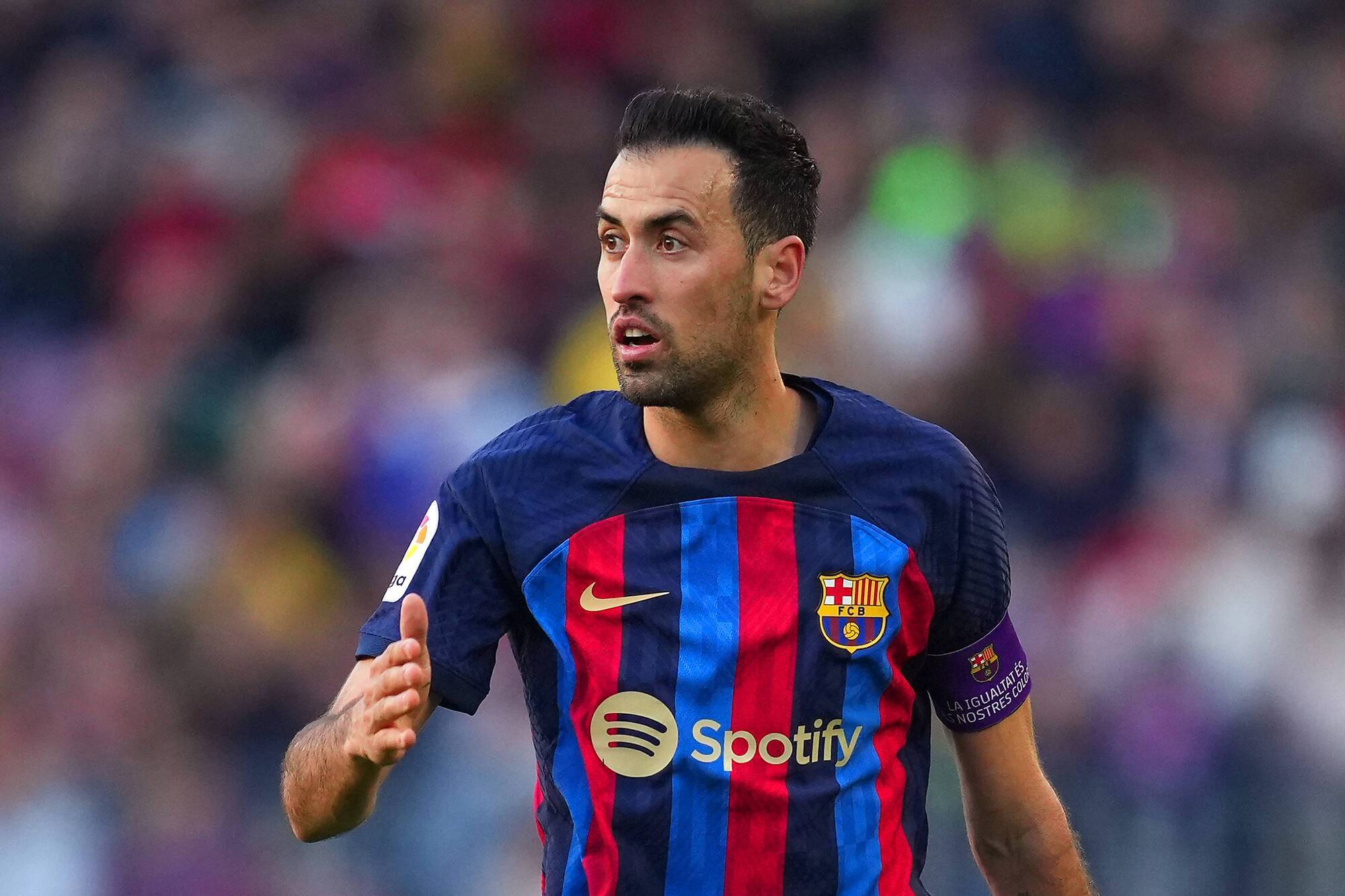 Barcelona great Sergio Busquets calls time on "unforgettable" career at Nou Camp