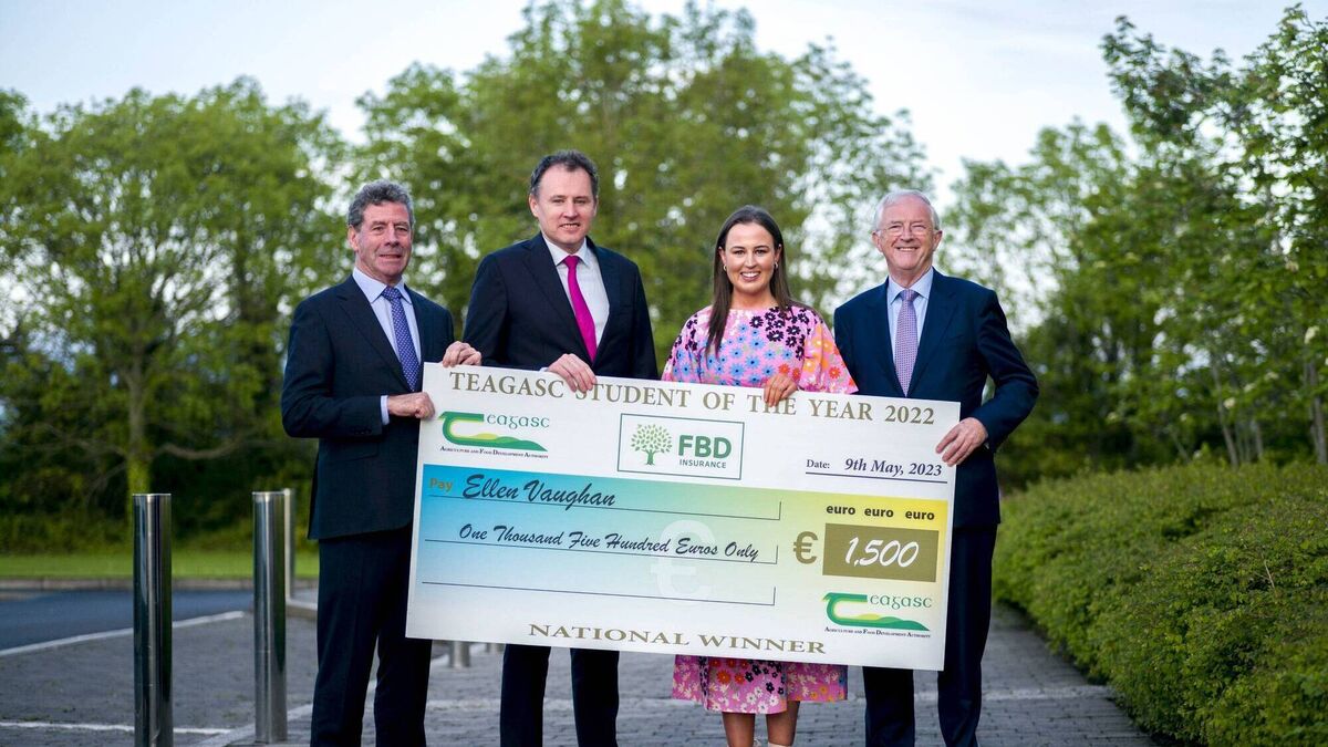 Teaching dairy farmer named Teagasc/FBD Student of the Year - Vimarsana News