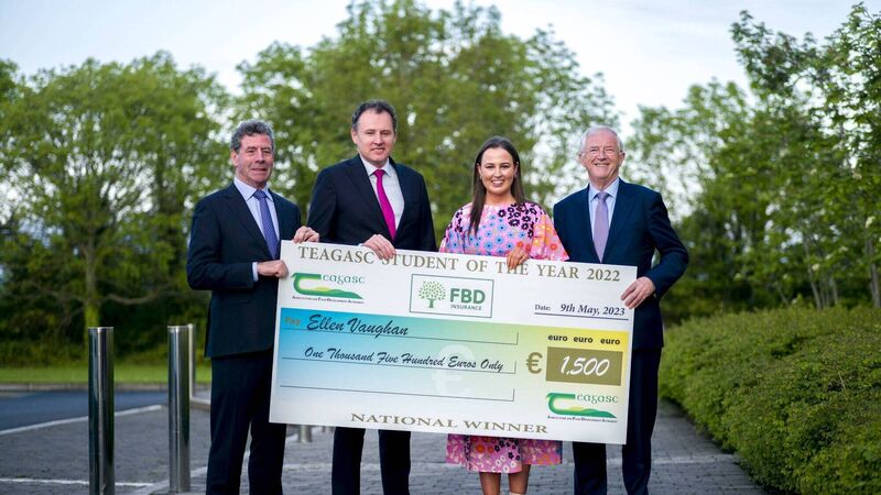 Teaching dairy farmer named Teagasc/FBD Student of the Year