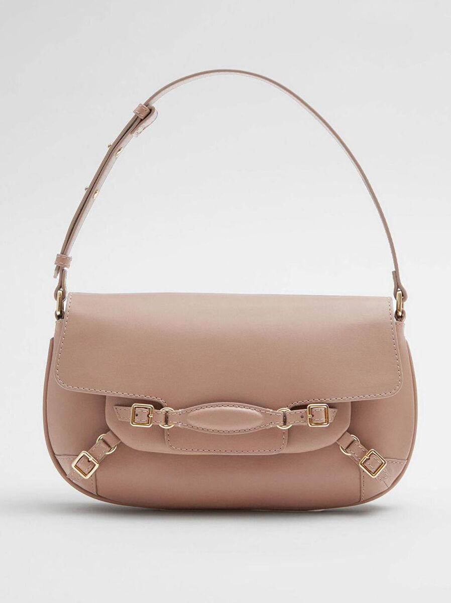 Buckled Leather Shoulder Bag, &amp; Other Stories, €129