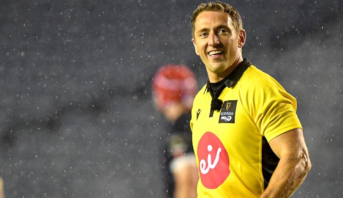 RUGBY WORLD CUP BOUND: Ireland's Andrew Brace is named as one of the referee's for the RWC. Pic: ©INPHO/Craig Watson RUGBY WORLD CUP BOUND: Ireland's Andrew Brace is named as one of the referee's for the RWC. Pic: ©INPHO/Craig Watson