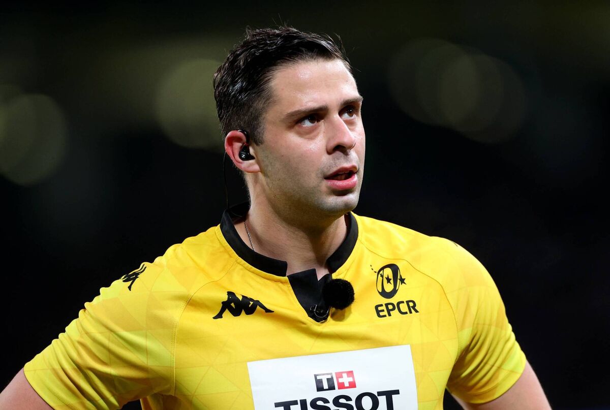 HISTORY MAKER: Nika Amashukeli will become the first Georgian to officiate at the RWC. Pic: ©INPHO/James Crombie HISTORY MAKER: Nika Amashukeli will become the first Georgian to officiate at the RWC. Pic: ©INPHO/James Crombie