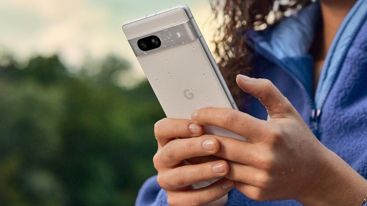 Google Pixel 7a Snow. Picture: Google. Google Pixel 7a Snow. Picture: Google.