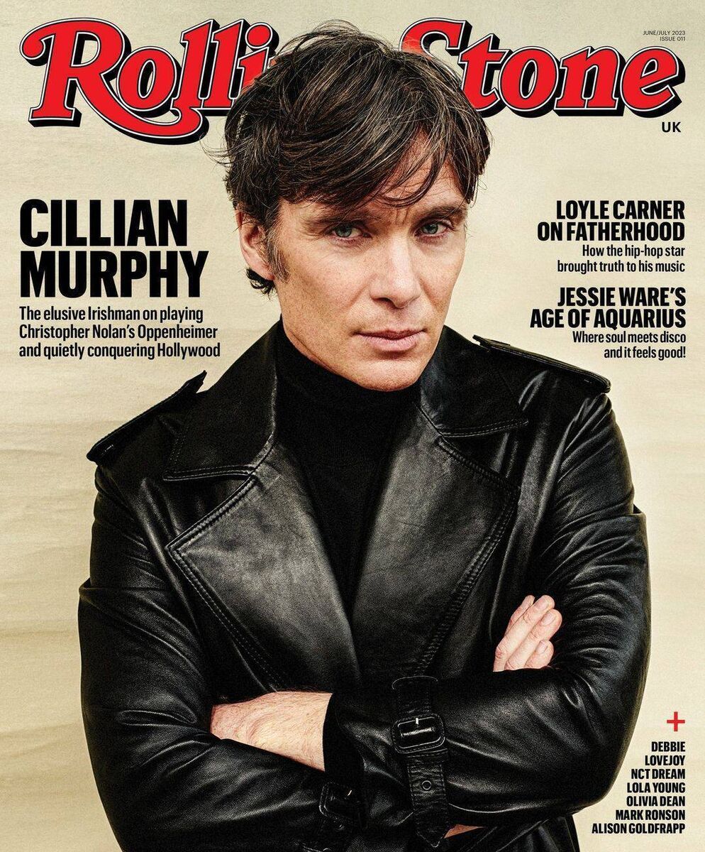 Cillian Murphy on the cover of Rolling Stone Cillian Murphy on the cover of Rolling Stone