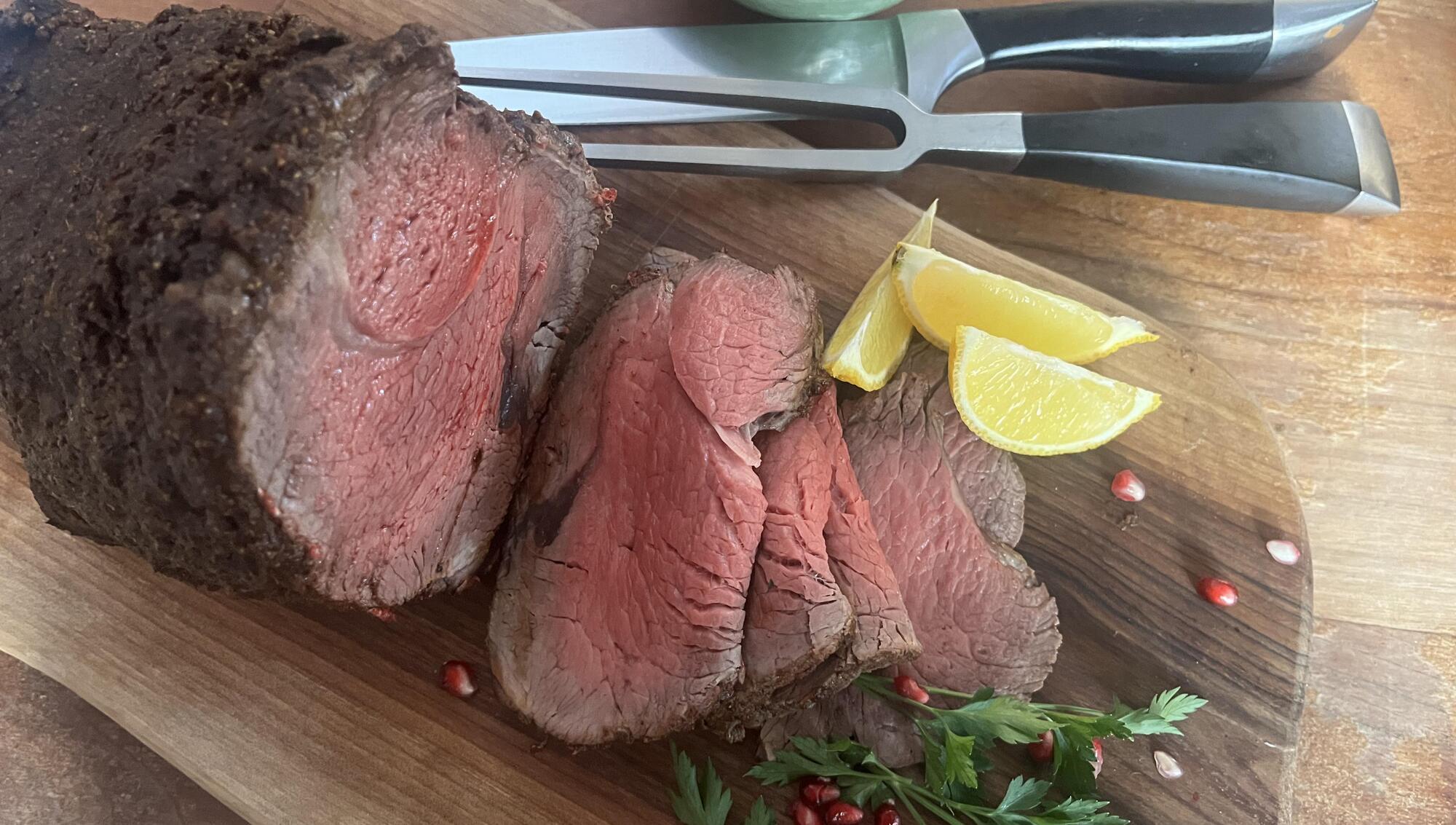 Colm O'Gorman's Sunday Roast: Baharat Roast Beef with Chermoula