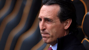 <p>EURO VISION: Aston Villa manager Unai Emery says Tottenham’s task of finishing in the top four of the Premier League is a lot more difficult now (Bradley Collyer/PA)</p>