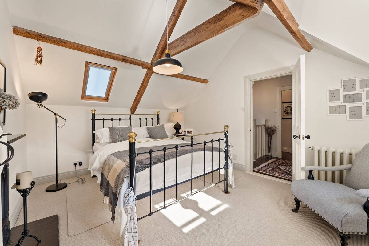 A characterful bedroom