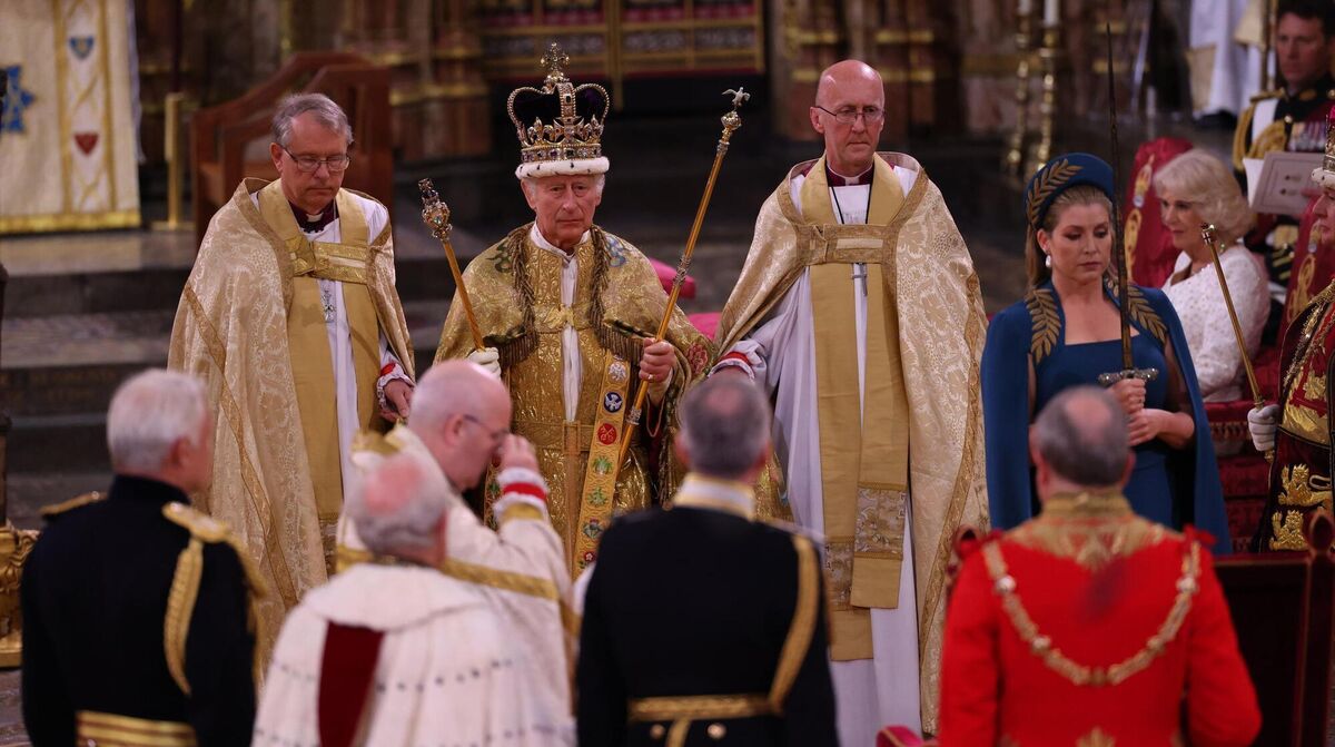 The atmosphere was 'electric' in London for the coronation of Britain's King Charles. Picture: PA
