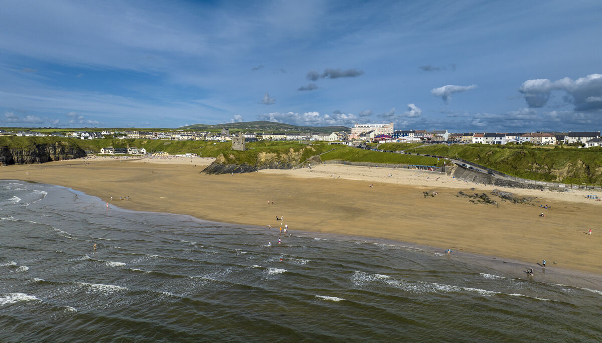 Ballybunion beach North, which was marked as excellent water quality, and found to have made a positive change since last year's ratings