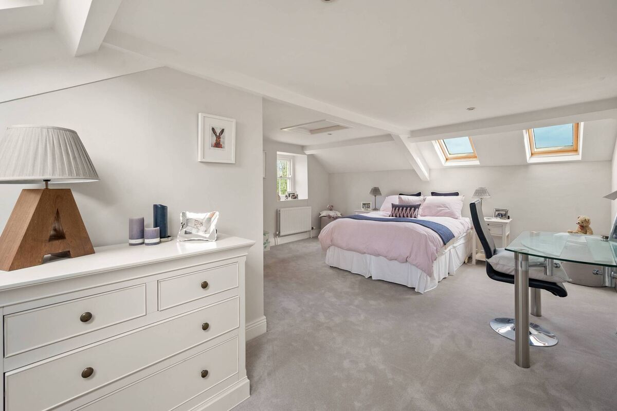 Bedroom under the eaves