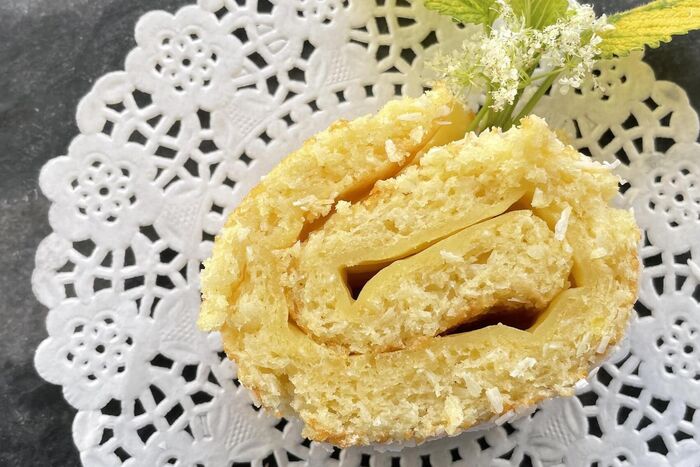 Portuguese Coconut Roll