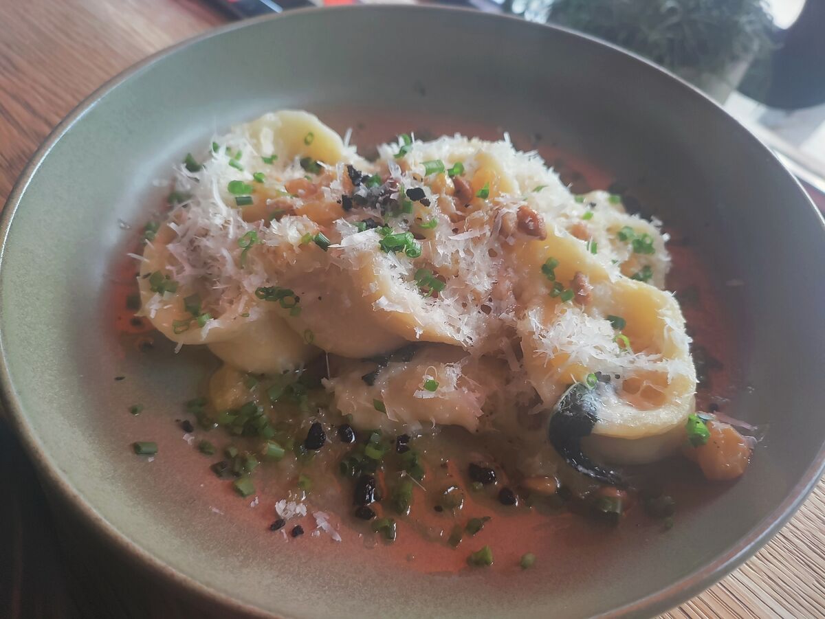 Goat's curd tortellini