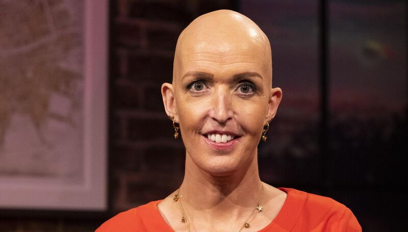 The late Vicky Phelan pictured on the RTÉ The Late Late Show speaking with Ryan Tubridy. Picture: Andres Poveda