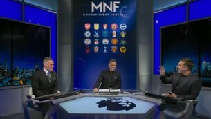 <p>MONDAY NIGHT FALLOUT: Jamie Carragher and Gary Neville debate on Monday Night Football</p>