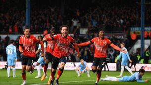 <p>PLAY-OFF FINAL: Luton booked their place in the Sky Bet Championship Play-off after defeating Sunderland. Pic: Shaun Botterill/Getty Images</p>