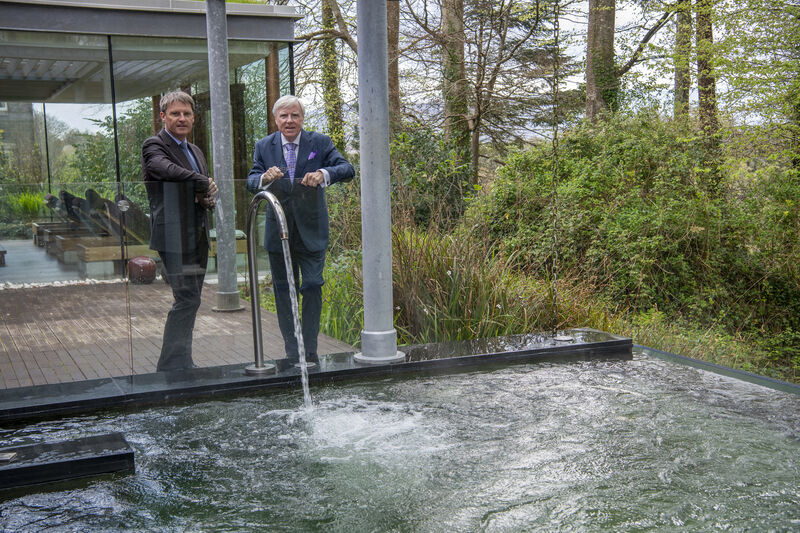 The Brennan brothers in the spa area of the Park hotel Kenmare. Picture: Dominick Walsh The Brennan brothers in the spa area of the Park hotel Kenmare. Picture: Dominick Walsh