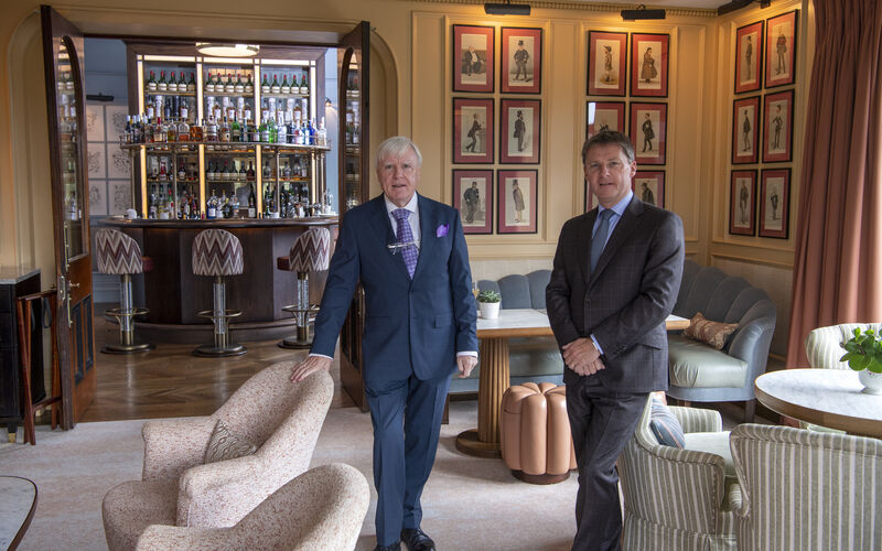 The bar area of the Park Hotel was also recently renovated, engaging with London-based BOS studios. Picture: Domnick Walsh The bar area of the Park Hotel was also recently renovated, engaging with London-based BOS studios. Picture: Domnick Walsh