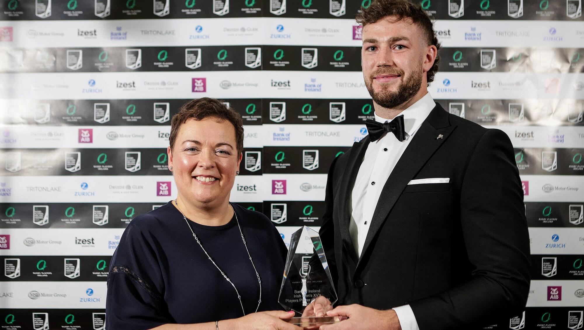 Caelan Doris and Neve Jones pick up Player of the Year awards