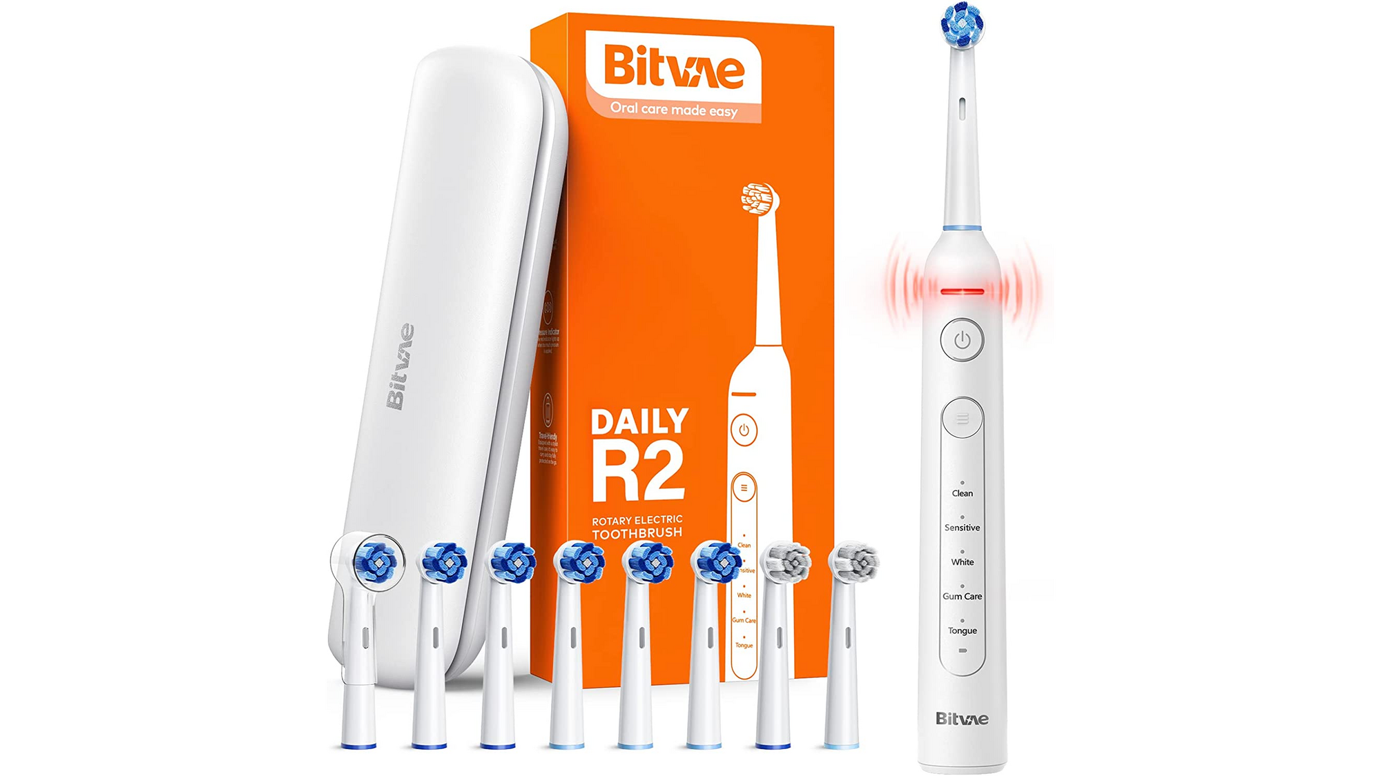 Revolutionise your brushing experience with Bitvae's R2 toothbrush